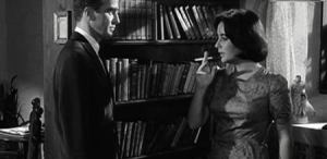 Montgomery Clift and Elizabeth Taylor